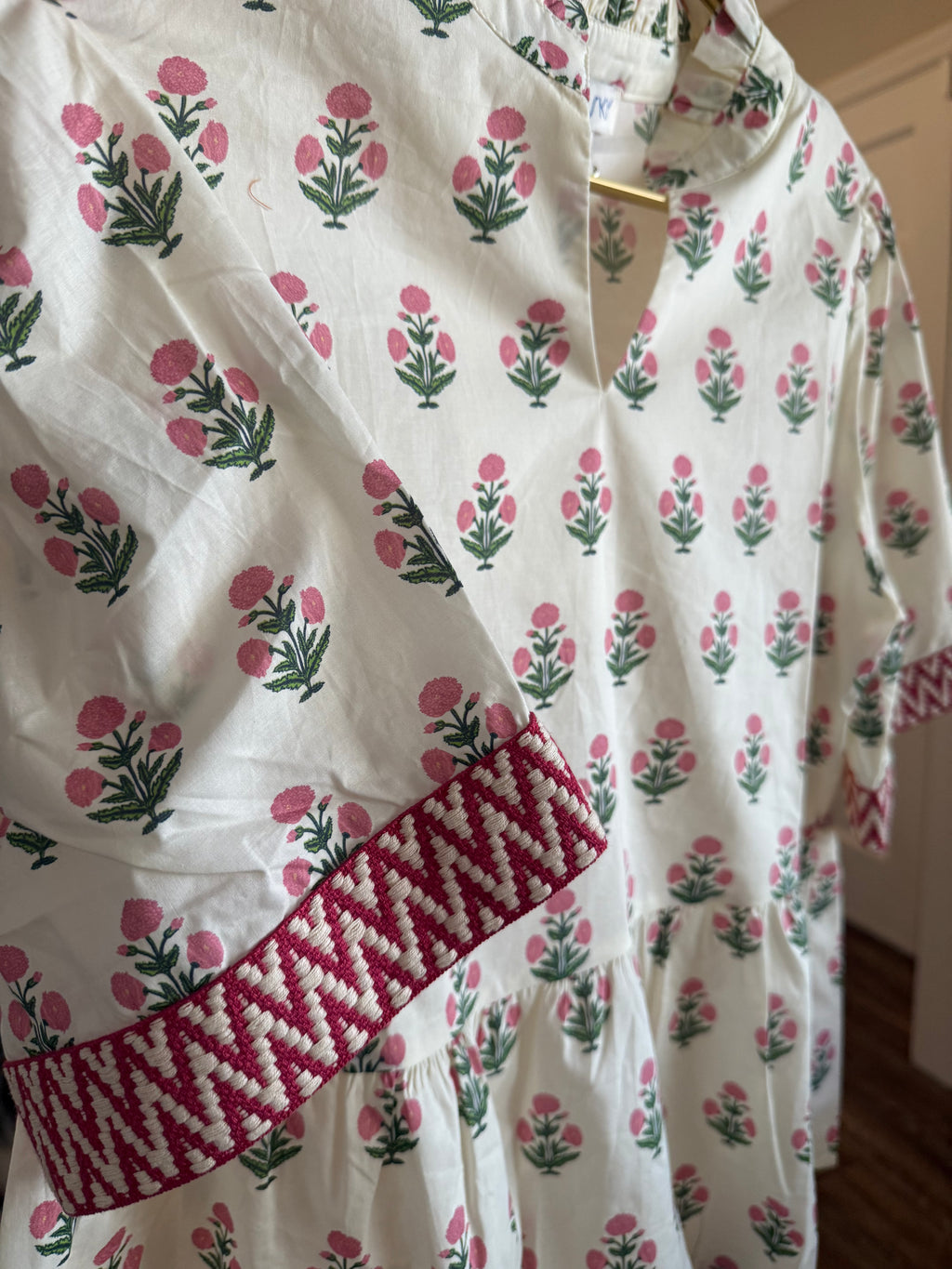 The Sweet Peony Print Top