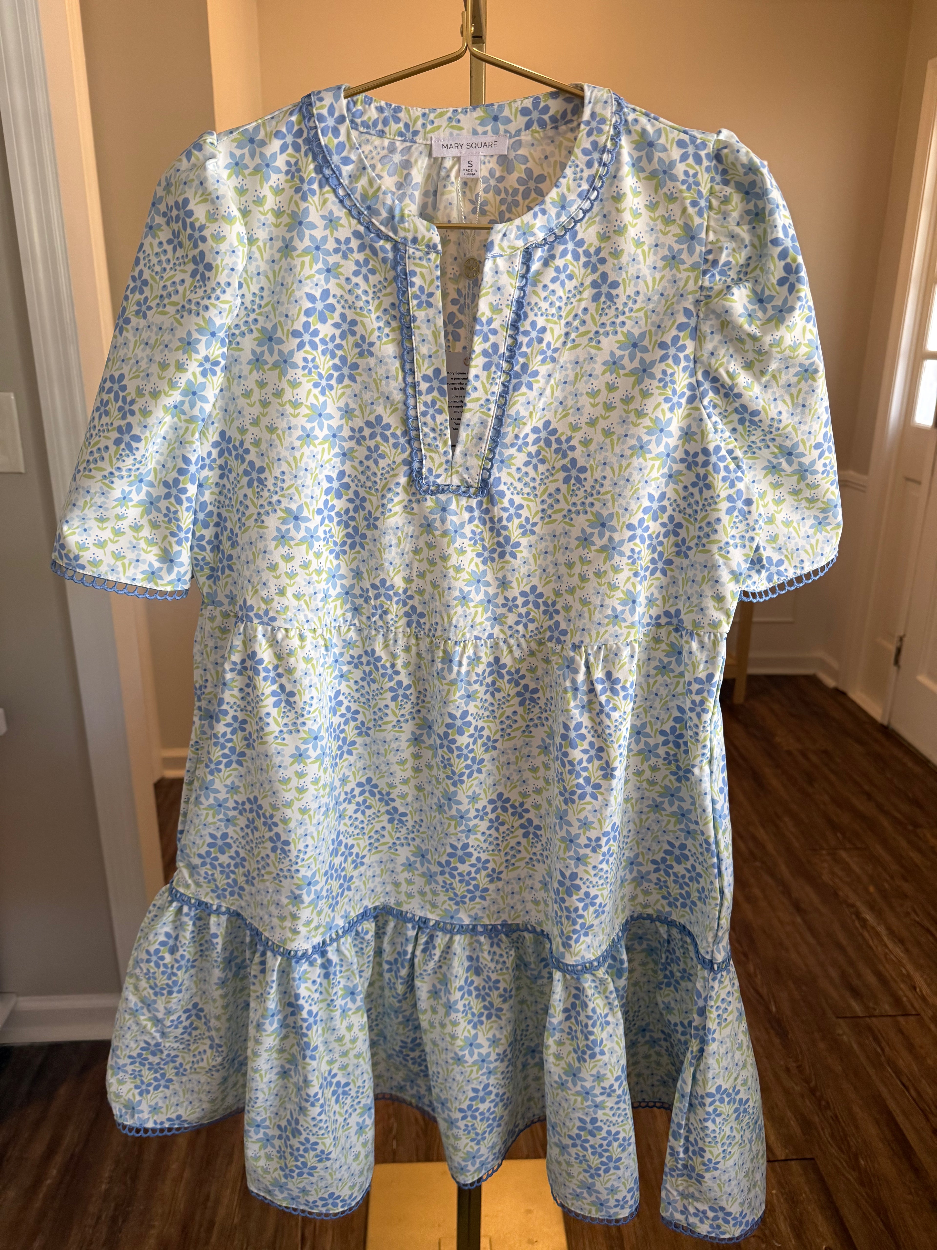 Little Blue Bloom Dress