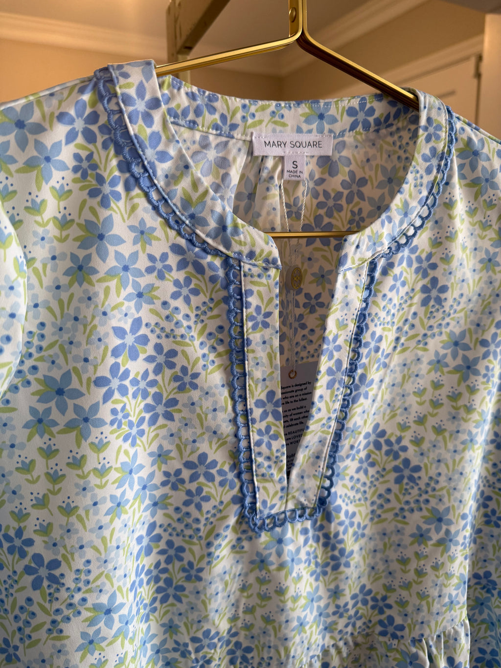 Little Blue Bloom Dress