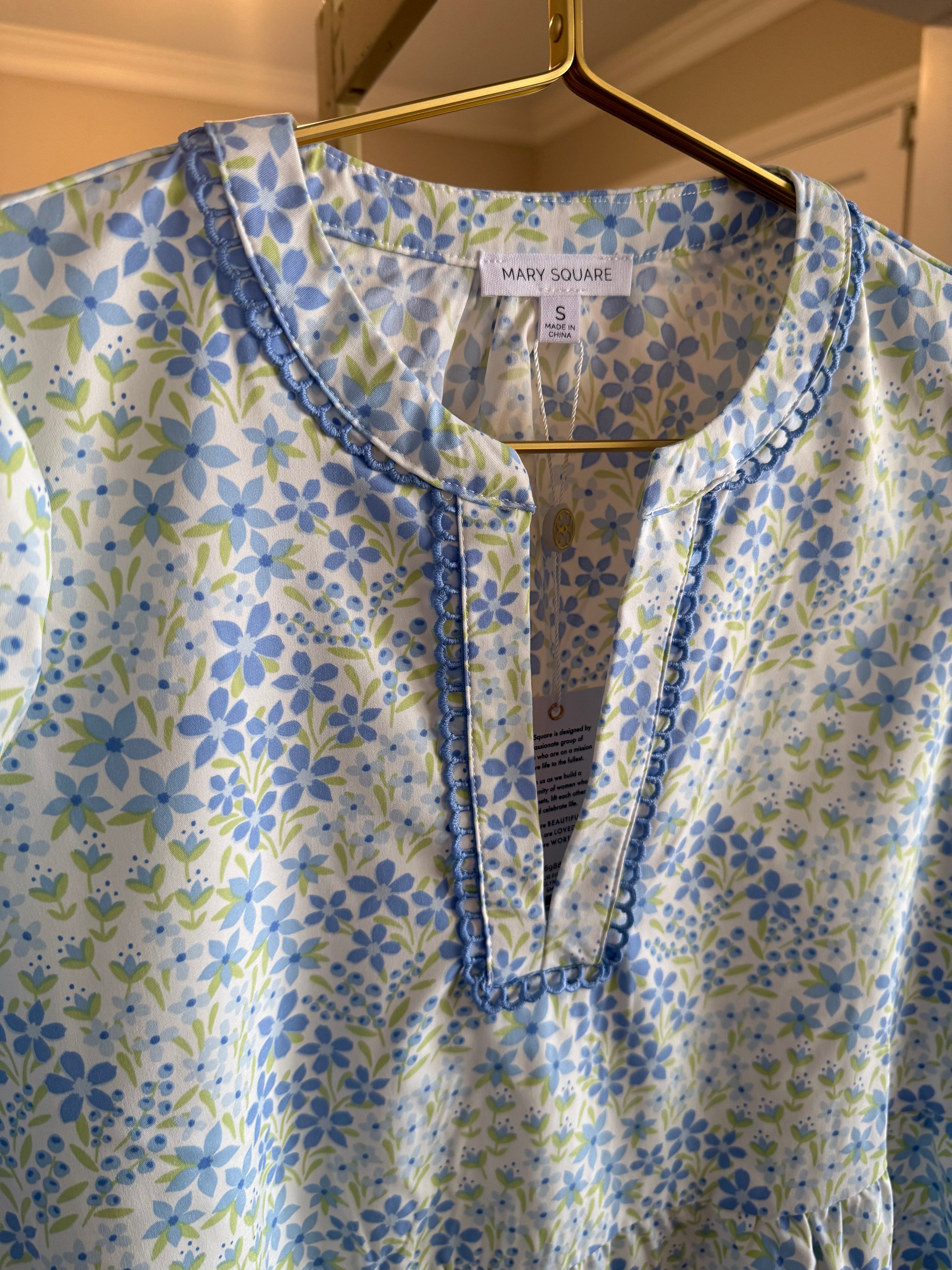 Little Blue Bloom Dress