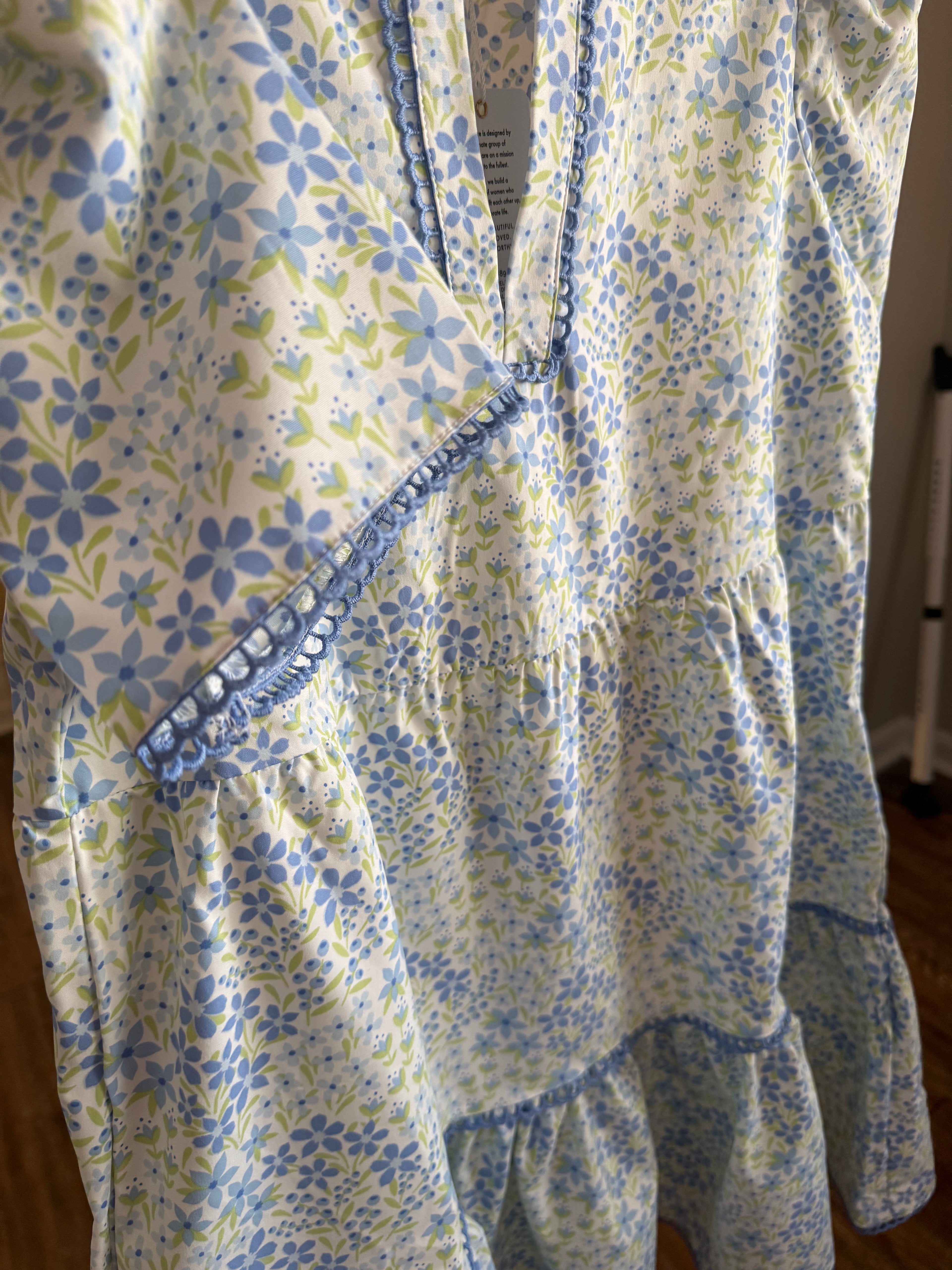 Little Blue Bloom Dress