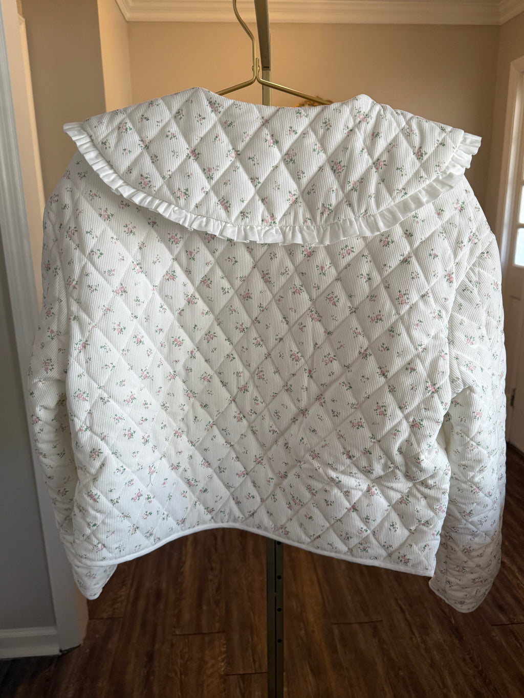 The Lila Floral Quilted Jacket