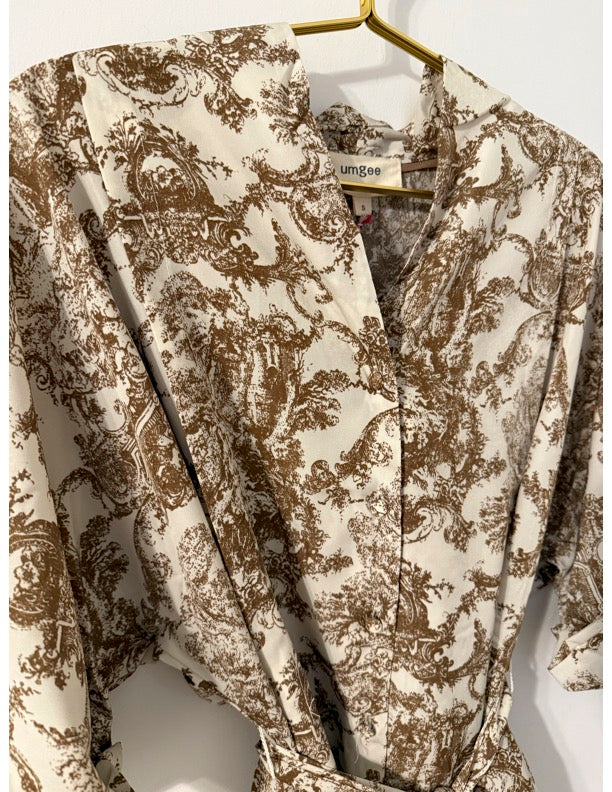 The Windsor Wrap Top