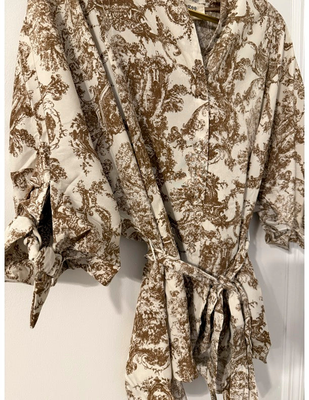 The Windsor Wrap Top